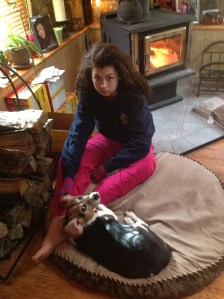 Gillian and her crazy hair