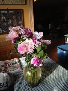 Flowers from Christian